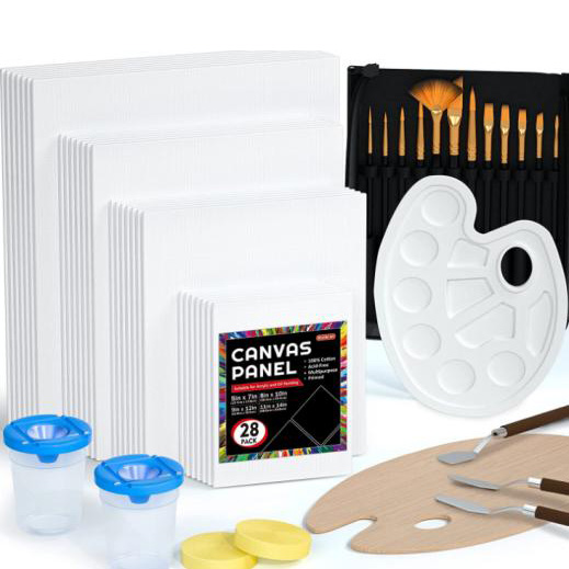 Perchè duvete sceglie l'Art Supplies Canvas Painting Board cù Coloring per i vostri prughjetti creativi